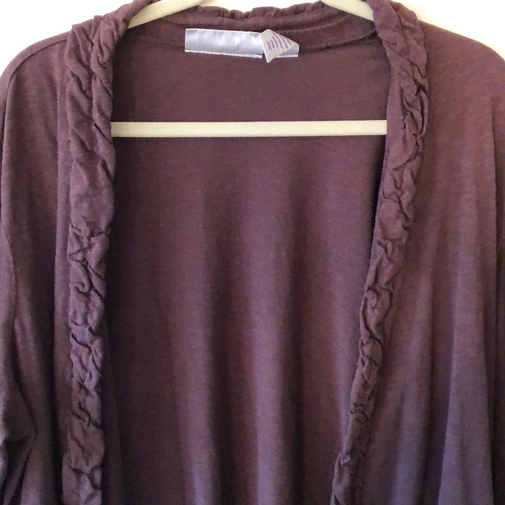 SET OF 2 ROMANS open long cardigan duster - Picture 2 of 12